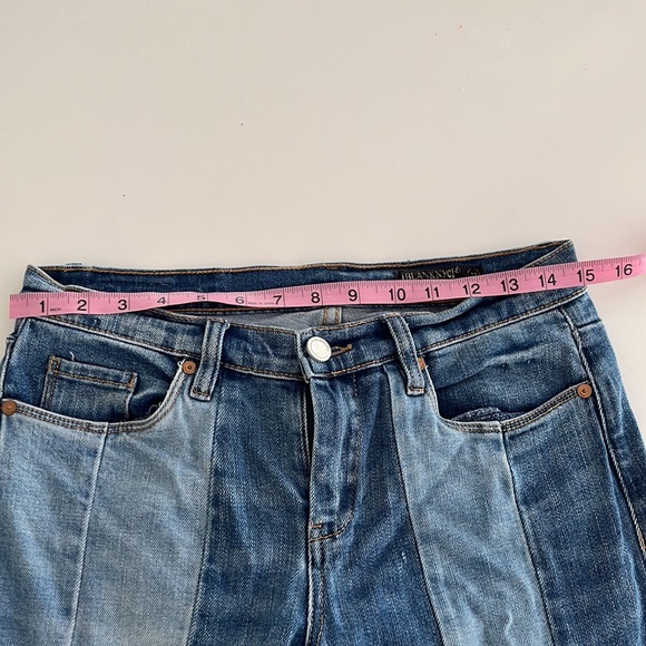 BLANK-NYC the reade crop patchwork jeans size 27 - Picture 10 of 10